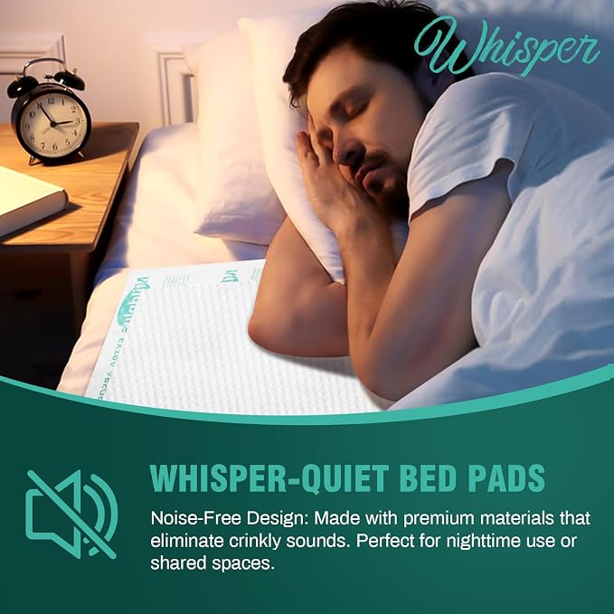 MILDPLUS Heavy Duty Underpads 36"X36", 40 Count, Ultra Absorbent Chucks 150Grams Tear-Resistant Bed Pads Disposable Incontinence Pads for Adults, Kids or Pets (Discreet Packaging)
