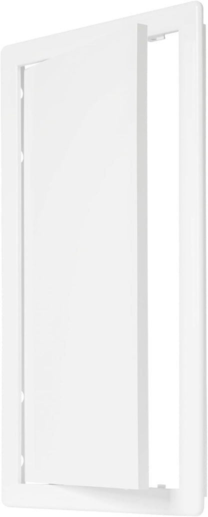 8" x 16" White Plastic Access Panel. Service Shaft Door Panel. Plumbing