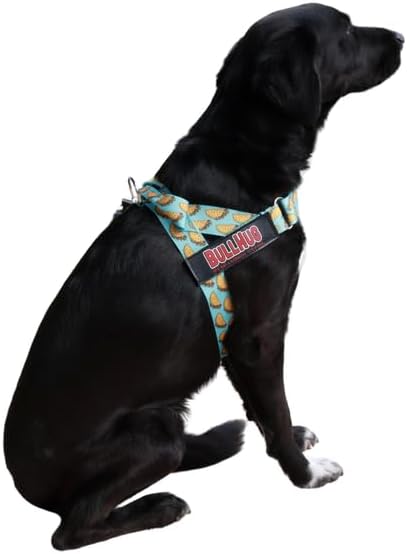 Adjustable Dog Harness– No Pull, No Choke – for English Bulldogs, French Bulldogs, Pugs & Broad-Chested Breeds – Easy, Safe Walks (Taco, Large)