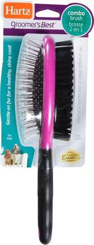 Hartz Groomer's Best Combo Dog Brush, Multi-Colored
