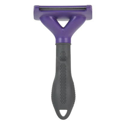 FURminator deShedding Tool For Medium/Large Cats, Short Hair, Removes Loose Hair From Shedding