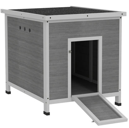 Wooden With Openable Roof Cage, Removable Floor, Double Doors