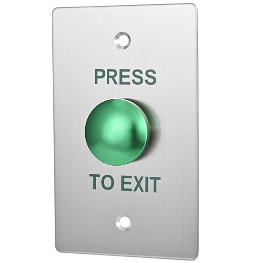 Push to Exit Button for Door Access Control
