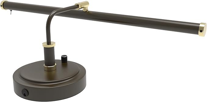 Cocoweb 19" Mahogany Bronze LED Directional Piano Desk Lamp - PLED101MBD (Mahogany Bronze)