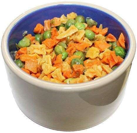 Exotic Nutrition Veggie Blend - Healthy Natural Mixed Dried Vegetable Treat - Sweet Potatoes, Carrots, Peas - for Degus, Chinchillas, Sugar Gliders, Hedgehogs, Guinea Pigs & Small Pets… (3 Pound)