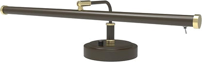Cocoweb 19" Mahogany Bronze LED Directional Piano Desk Lamp - PLED101MBD (Mahogany Bronze)