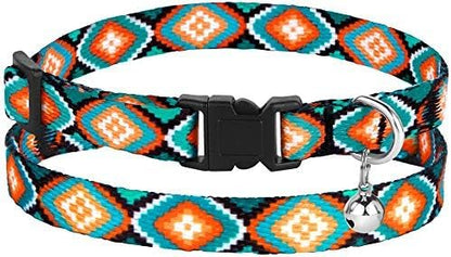CollarDirect Cat Collar Breakaway with Removable Bell Set of 2 PCS
