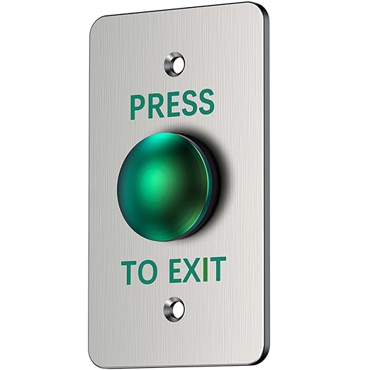 Push to Exit Button for Door Access Control