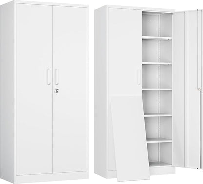 Yizosh Metal Garage Storage Cabinet