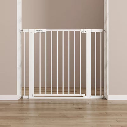 Effortless Installation And Convenient Passage The Baby And Dog Gate With Auto-Close Feature