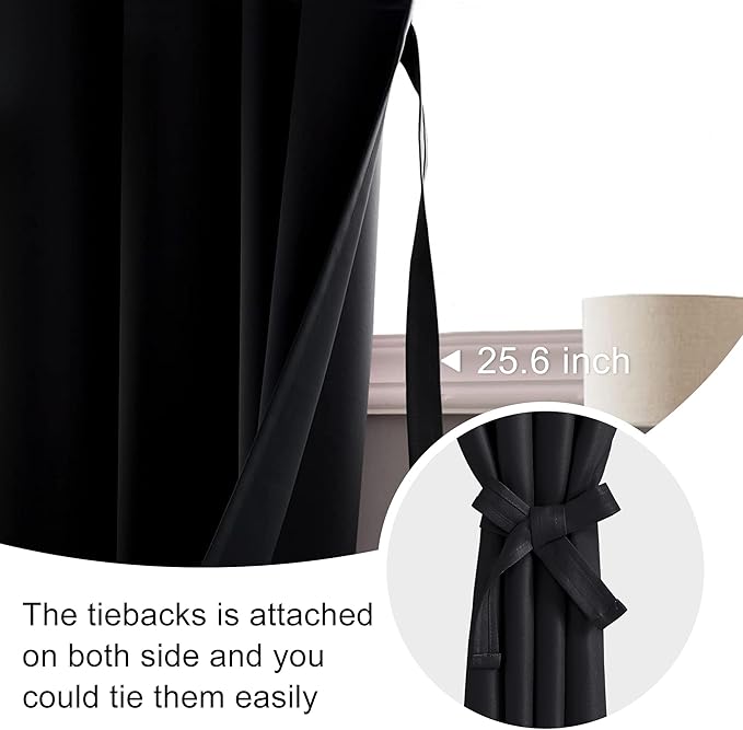 JIUZHEN Halloween Blackout Curtains