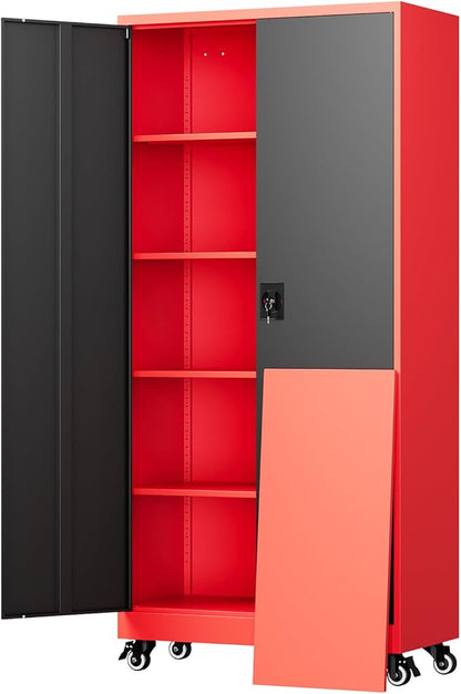 Yizosh Metal Garage Storage Cabinet