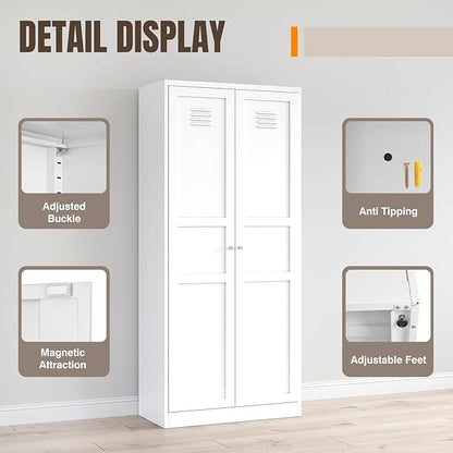 Yizosh Metal Storage Cabinet