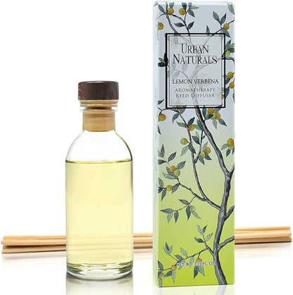 Urban Naturals Lemon Verbena Reed Diffuser Set
