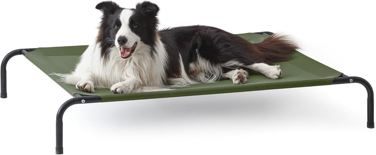 Love's cabin Elevated Cooling Dog Bed for Large Dogs. A thoughtful pick for calmer daily routines.