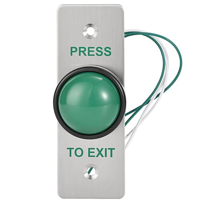 Push to Exit Button for Door Access Control Big Press Button IP68 Waterproof