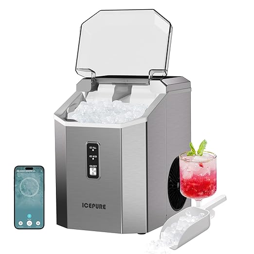 ICEPURE Nugget Ice Makers Countertop