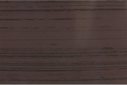 Garden Elements Indoor/Outdoor Glazed Brushed Happy Plastic Planter, Large, Dark Brown, 15"