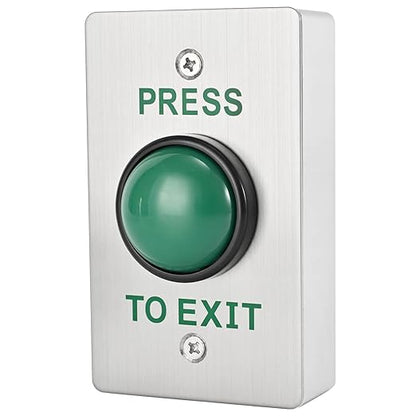 Push to Exit Button for Door Access Control Big Press Button IP68 Waterproof
