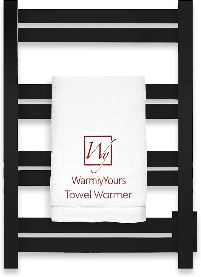 WarmlyYours Heated Towel Warmer Rack, Integrated On/Off Switch