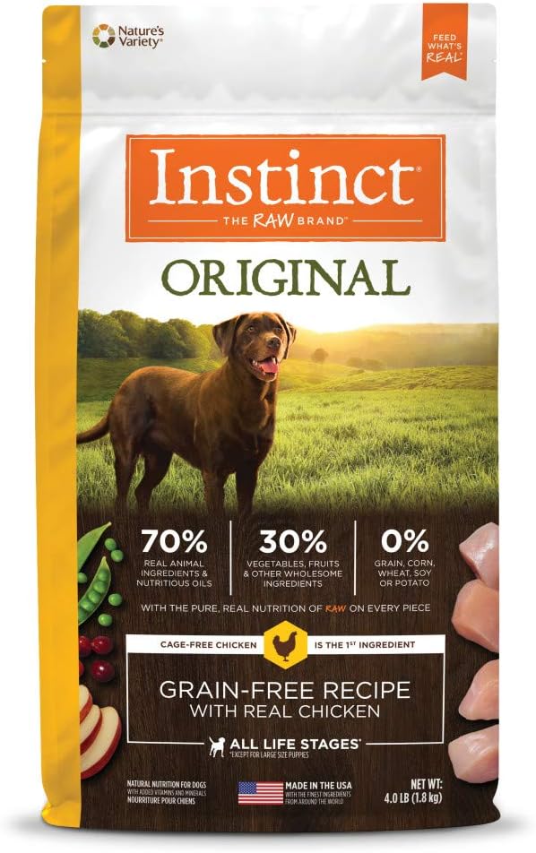 Original Chicken Dry Dog Food, 4 lb. Bag