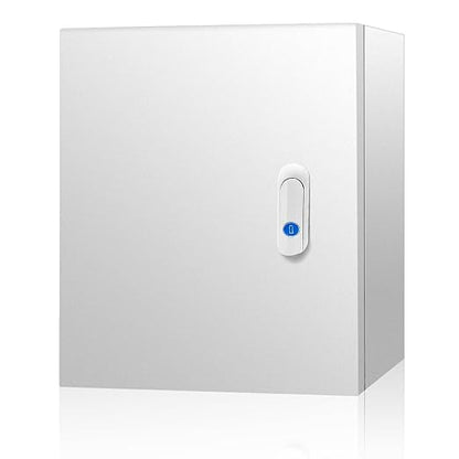 Outdoor Electrical Box 20 x 20 x 8''D NEMA 4X Enclosure Steel Box, Waterproof &
