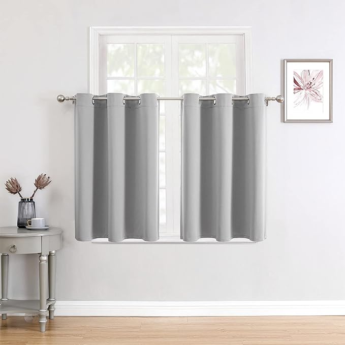 ChrisDowa Small Window Curtains