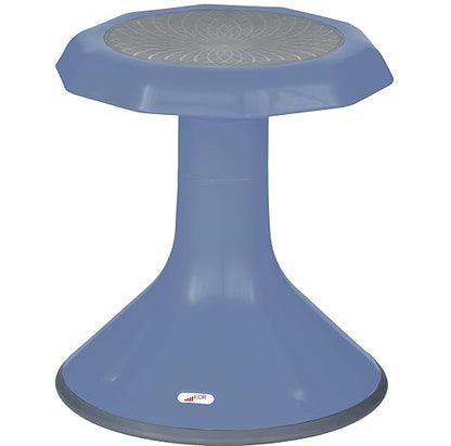 ECR4Kids ACE Active Core Engagement Wobble Stool, 15-Inch Seat Height, Flexible Seating, Powder Blue