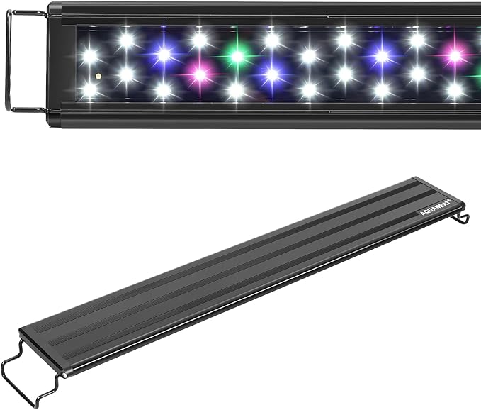 AQUANEAT LED Aquarium Light Full Spectrum for 24 Inch to 30 Inch Fish Tank Light Fresh Water
