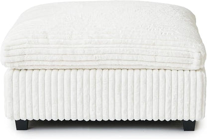 WJShome Cloud Modular Sectional Sofa, Plush Sofas for Living Room,39.37inch Ottoman,Beige