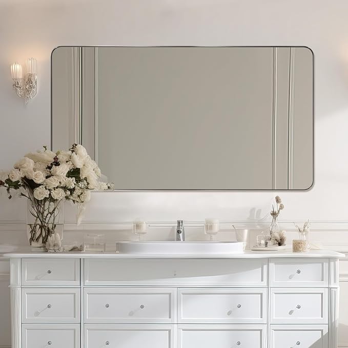 ANDY STAR Brushed Nickel Mirrors