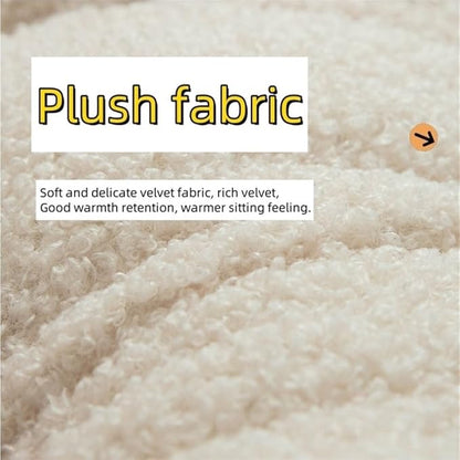 Stylish Ottoman Pouf, Cushioned Foot Stool, Comfortable Floor Seat Cushion, Meditation Cushion, Sofa Cushion for Living Room and Bedroom(Gray,21.7 * 21.7 * 4.7in)