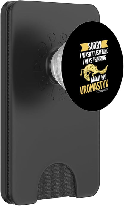 Love Uromastyx PopSockets PopWallet for MagSafe