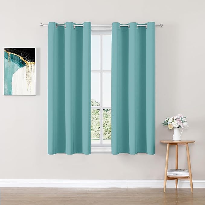 ChrisDowa Blackout Curtains 54 inches Long