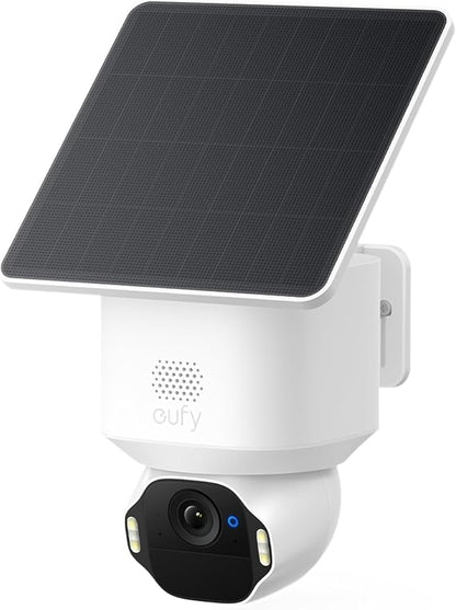 eufy SoloCam E42, 4K Security Camera Wireless Outdoor, Solar Powered, AI Motion