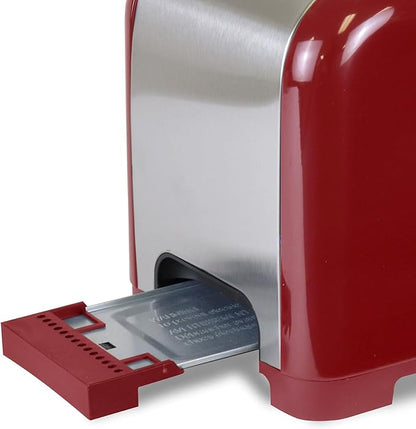 Koolatron Kenmore 2-Slice Toaster, Stainless Steel,