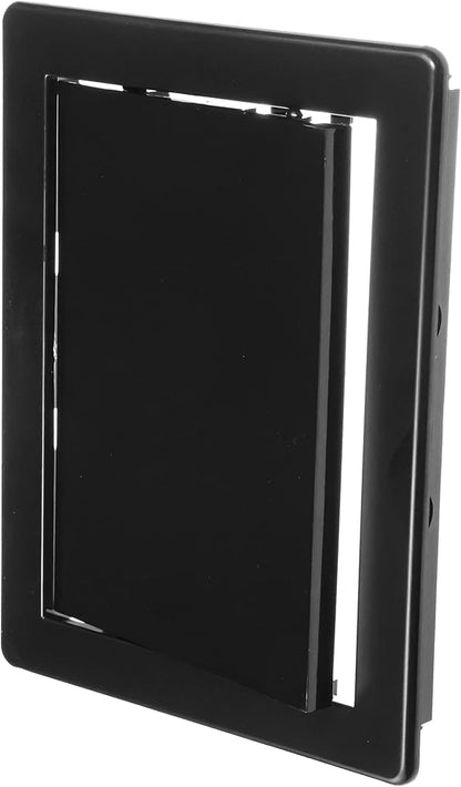 6" x 8" Black Plastic Access Panel