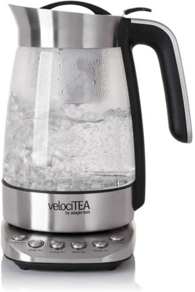 Electric Tea Maker With Variable-Temperature Settings and Keep-Warm Feature