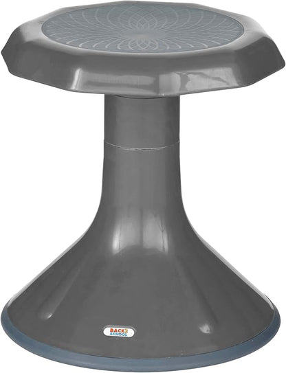 Back2School Express Wobble Stool, 15", Flexible Seating, Grey