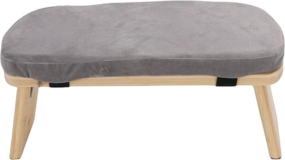 Zerodis Yoga Meditation Bench Meditation Benches Zen Stool Prayer Bench with Cotton Cushion and Nonslip Pads for Home Relaxation Tea Ceremony Yoga Modern