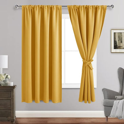 JIUZHEN Blackout Curtains for Bedroom