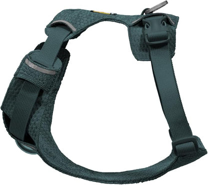 Ruffwear, Front Range Flex Dog Harness, Engineered Knit Construction for Ultimate Fit and Mobility, Lightweight Flexible Everyday Harness with Dual Leash Clips, Deep Teal, XX-Small