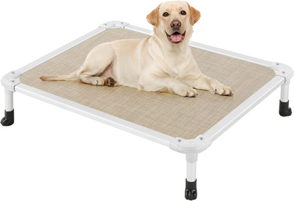 Veehoo Chew Proof Elevated Dog Bed. Sized and styled for real homes, not just a listing photo.