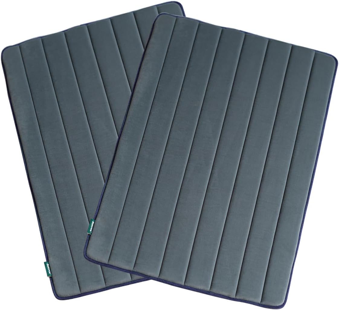 BALANCE Dog Crate Pad, Dog Foam Crate Mat Kennel Pad, Washable Water-Resistant Pet Bed Flat Dogs Cage Mat for X-Large Dogs, 2 Packs