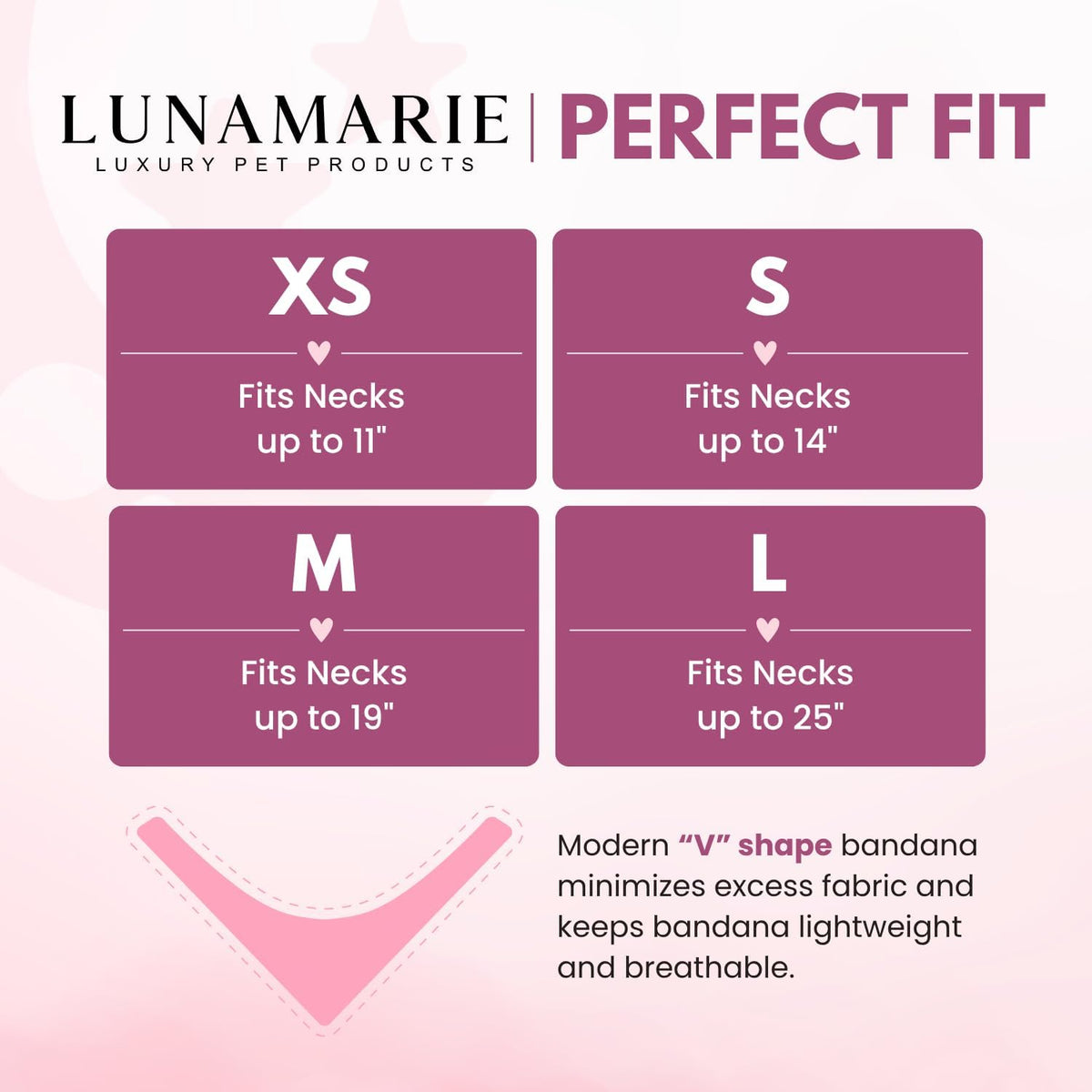 LunaMarie - Luxury Pet Birthday Bandanas -Premium & Silky Poly Fabric | 100% Handmade | Custom Shape Dual Layered (Birthday Girl Purple, Large)