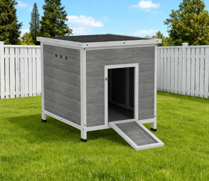 Wooden With Openable Roof Cage, Removable Floor, Double Doors