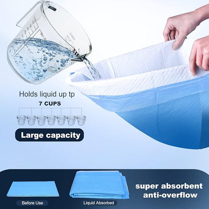 Boscute XXL Thicken 6 Layers Heavy Absorbent 30"x36" Pet Training Dog Pee Pads, Extra Large Polymer Leak-Proof Quick Dry Puppy Pee Pads, Disposable Pee Pads for Dogs Cats Rabbit | Heavy Absorbent up to 7 Cups, Quick Dry, for Dogs Cats Rabbit Potty Trai...