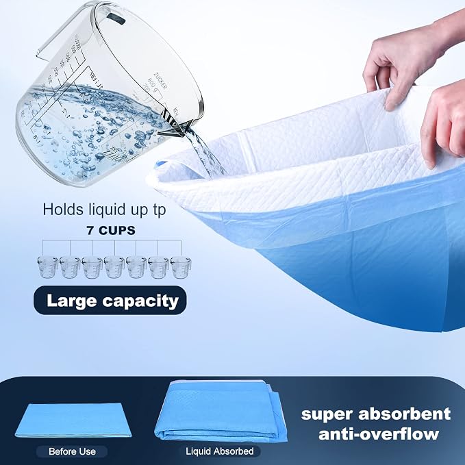 Boscute Thicken 6 Layers Heavy Absorbent XL 36"x24" Pet Training Dog Pee Pads, Extra Large Polymer Leak-Proof Quick Dry Puppy Pee Pads, Disposable Pee Pads for Dogs Cats Rabbit, 30 Counts | Heavy Absorbent up to 7 Cups, Quick Dry, for Dogs Cats Rabbit ...