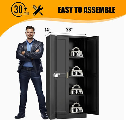 60" Tall Kitchen Storage Cabinet