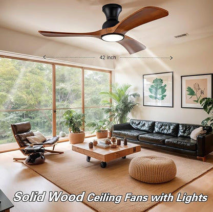 Gaizw 42 Inch Low Profile Ceiling Fans